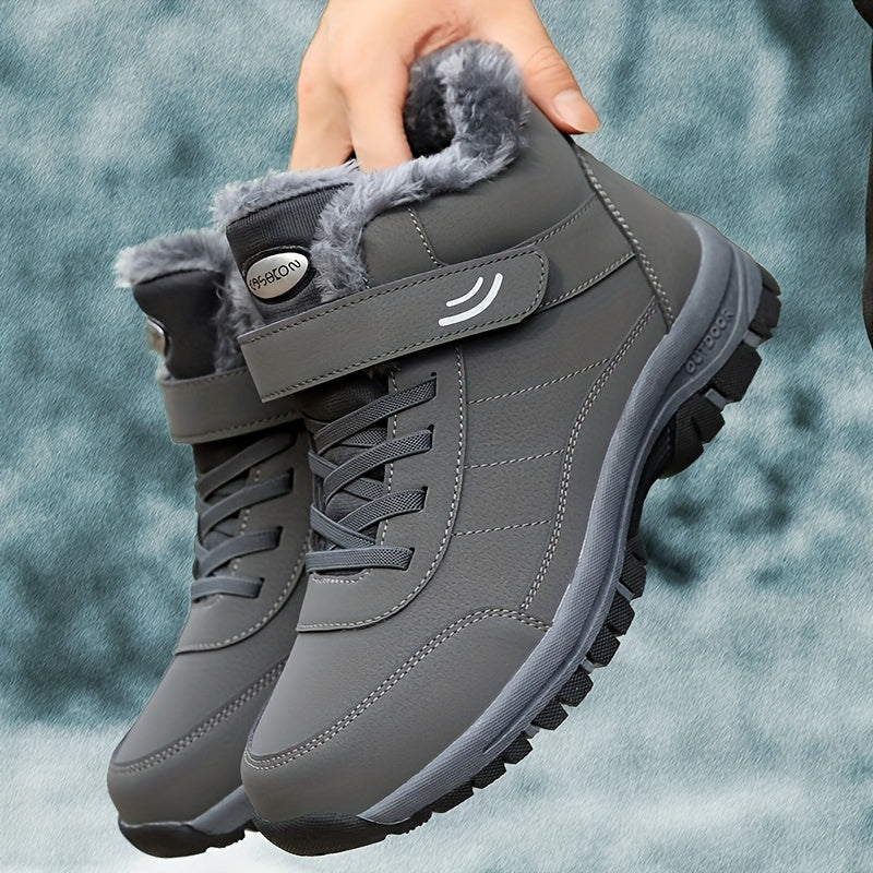 Cozy Fleece-Lined Winter Snow Boots for Women