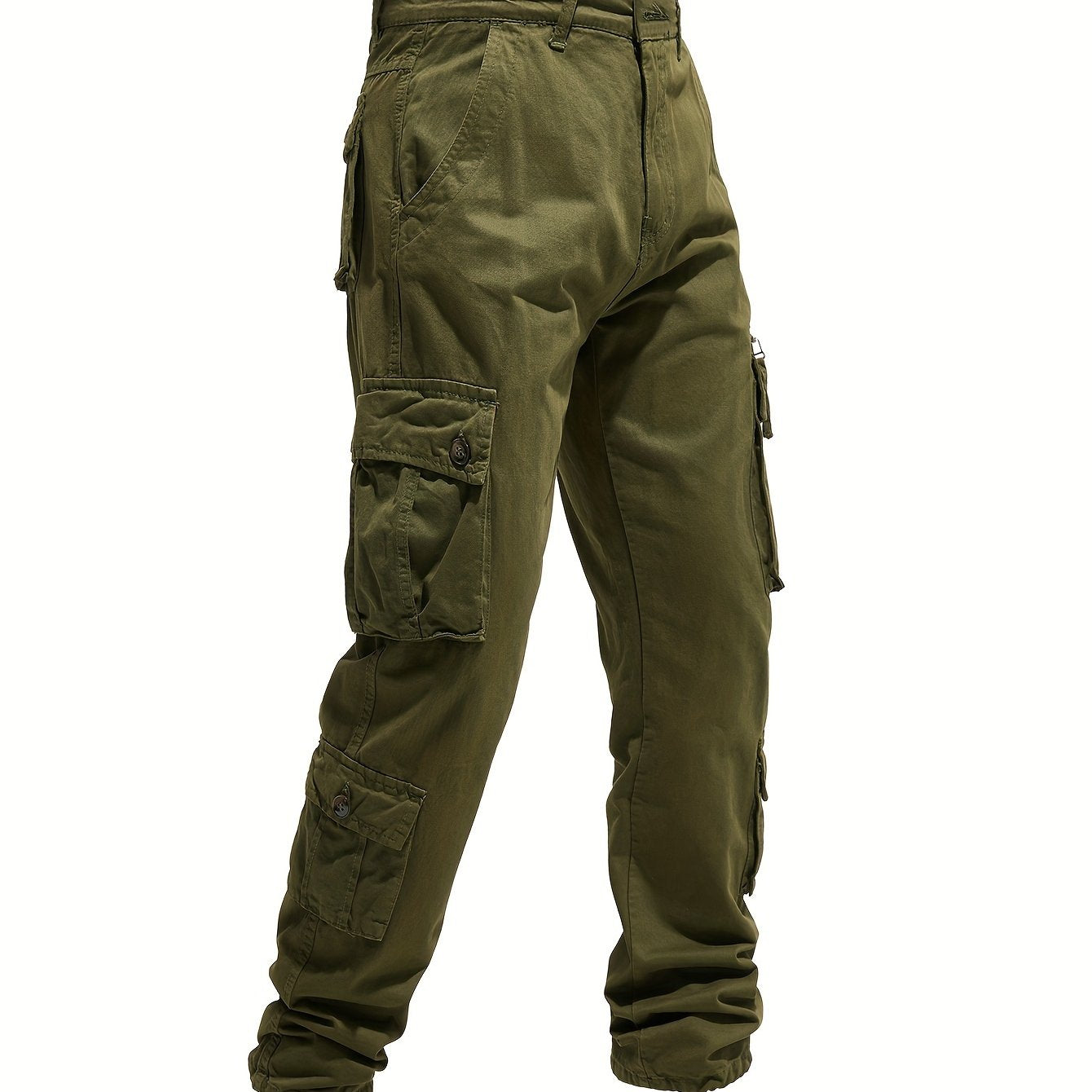 Men'S XL 100% Cotton Outdoor Work Pants With 8 Pockets