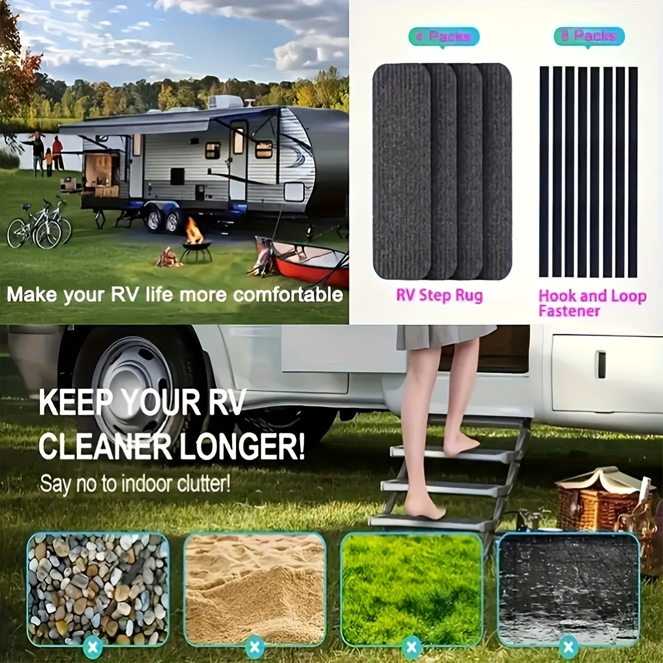 RV Stair Step Mat