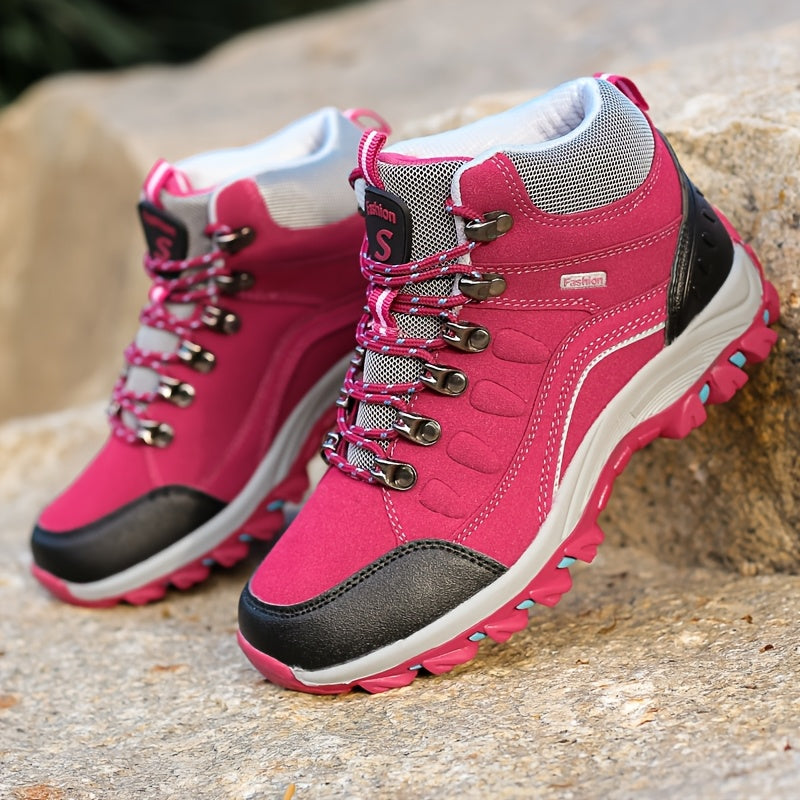 Women's Fashion Outdoor Climbing Shoes - Fabric Inner & Insole, Rubber Sole