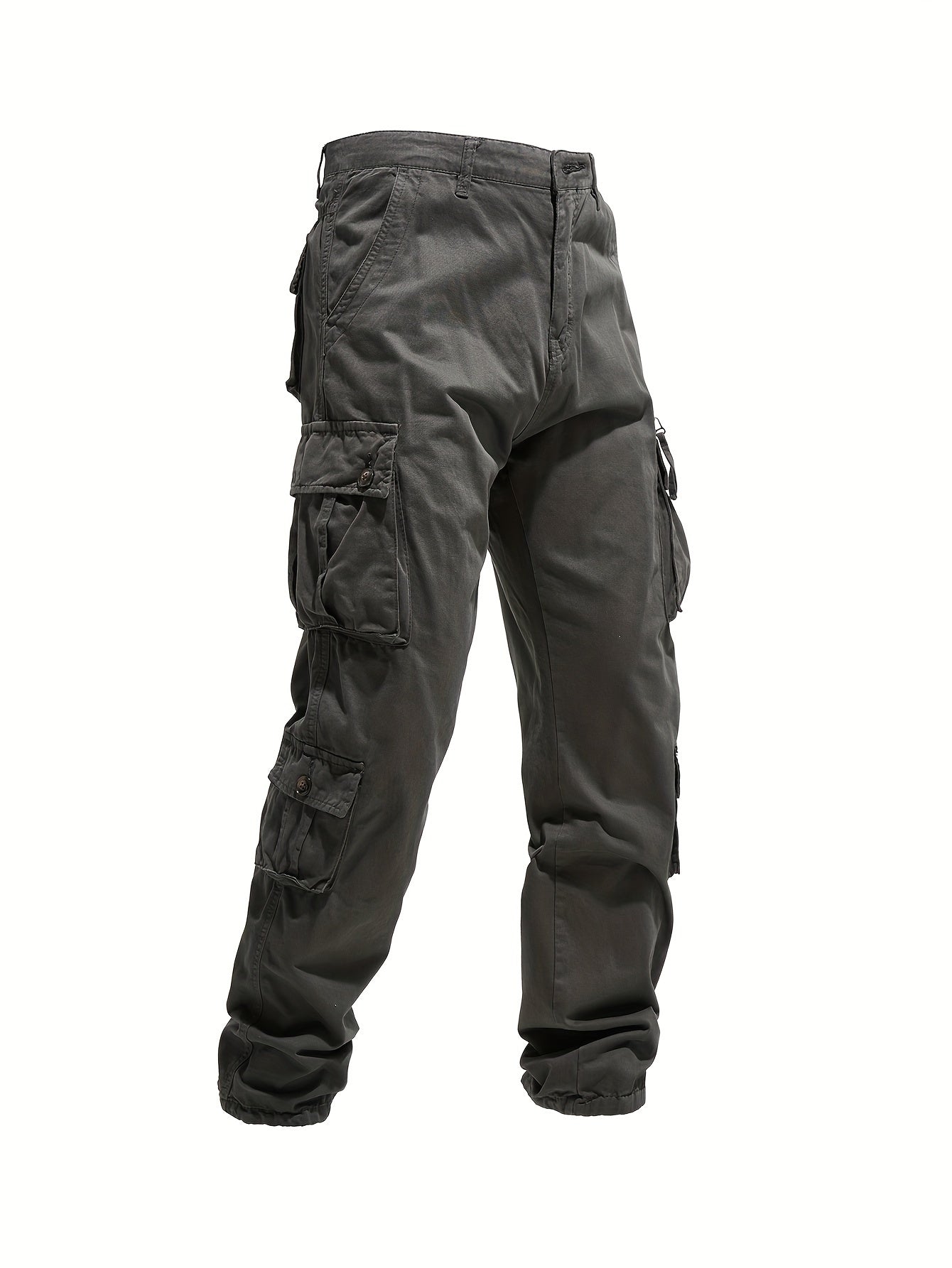 Men'S XL 100% Cotton Outdoor Work Pants With 8 Pockets