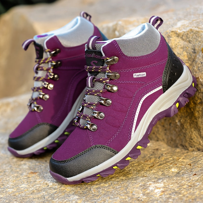 Women's Fashion Outdoor Climbing Shoes - Fabric Inner & Insole, Rubber Sole