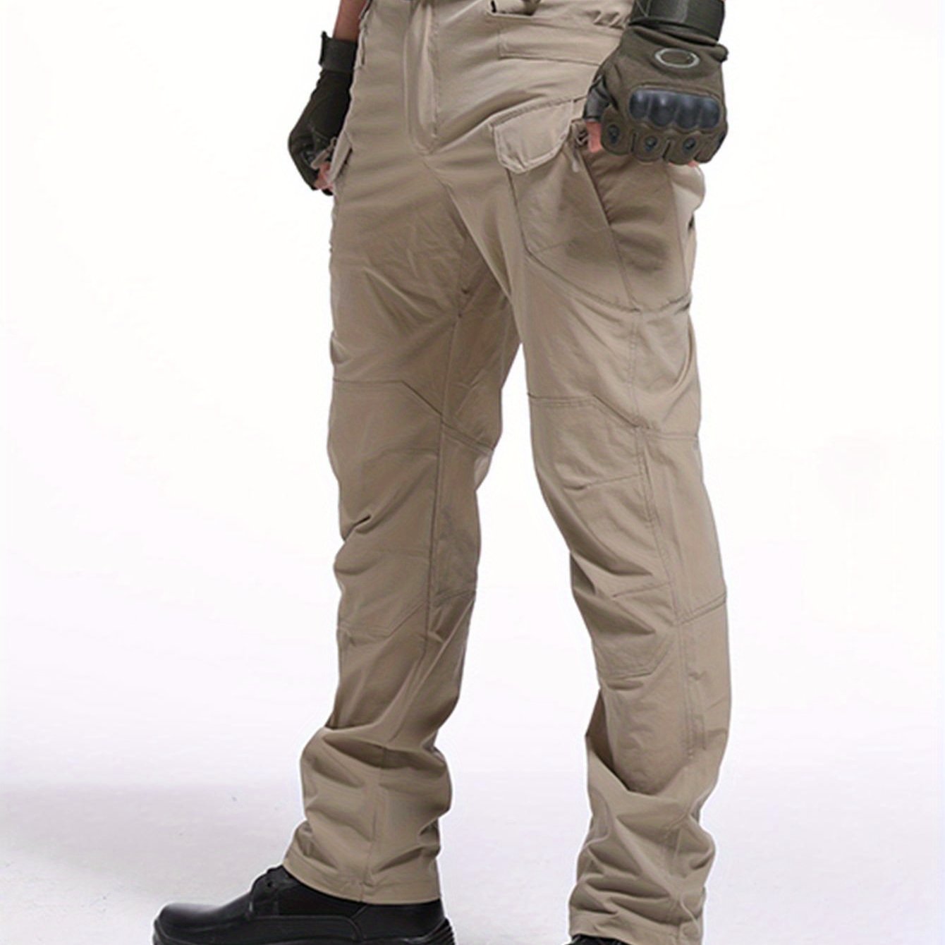 Men's-Hiking-Cargo-Pants Fall Lightweight-Quick-Dry-Waterproof-Travel-Pants