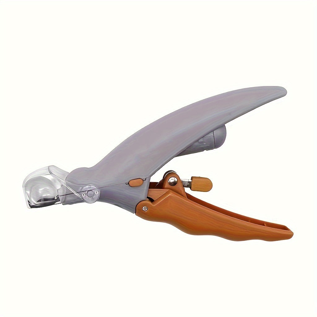LED Light Pet Nail Clipper- Great For Trimming Cats & Dogs Nails & Claws, 5X Magnification That Doubles As A Nail Trapper