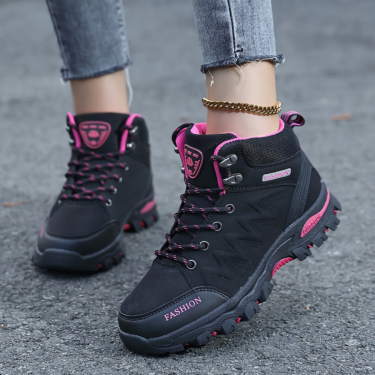 Women's Mid-Top Non-Slip Hiking Boots