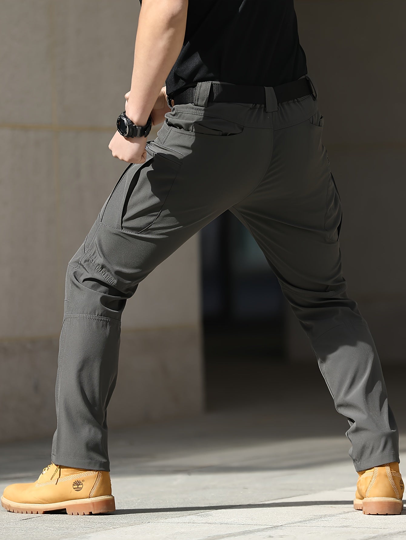 Men's Cargo Tactical Hiking Pants, Windproof Waterproof