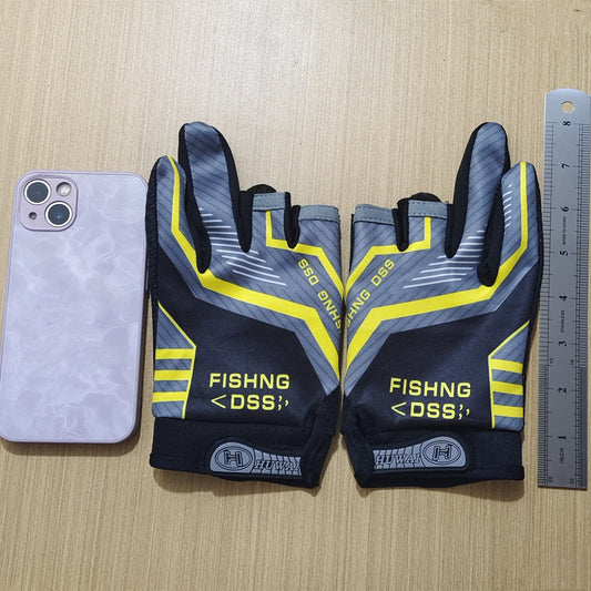 1 Pair Of Breathable Fishing Gloves