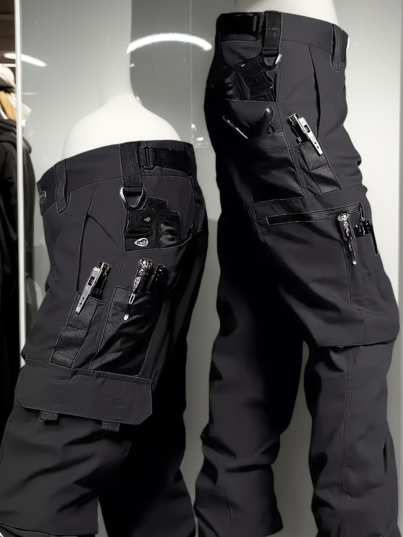 Men's Tactical Cargo Pants, Durable Multi-Pocket Workwear