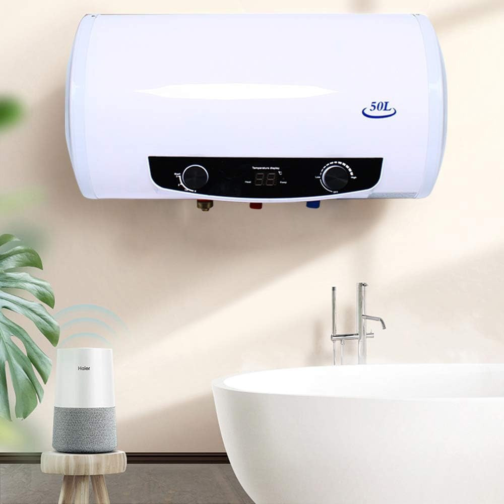 110V 1500W Electric Water Heater With LED Display Quick Heating Water Heater For Shower With Pre-Thermostat Knob