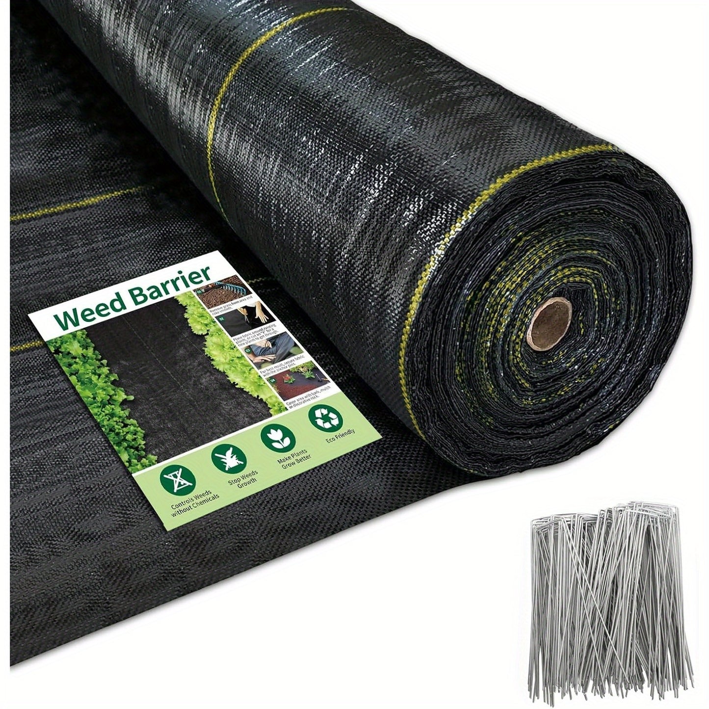 4ftx300ft Weed Barrier Landscape Fabric Heavy Duty