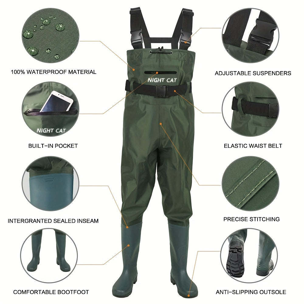 Waders with Boots for Men & Women