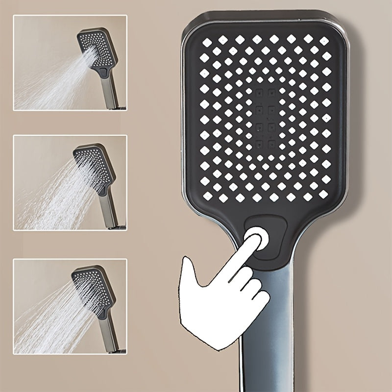 Luxury shower system for RVs- With LED digital display and ambient light