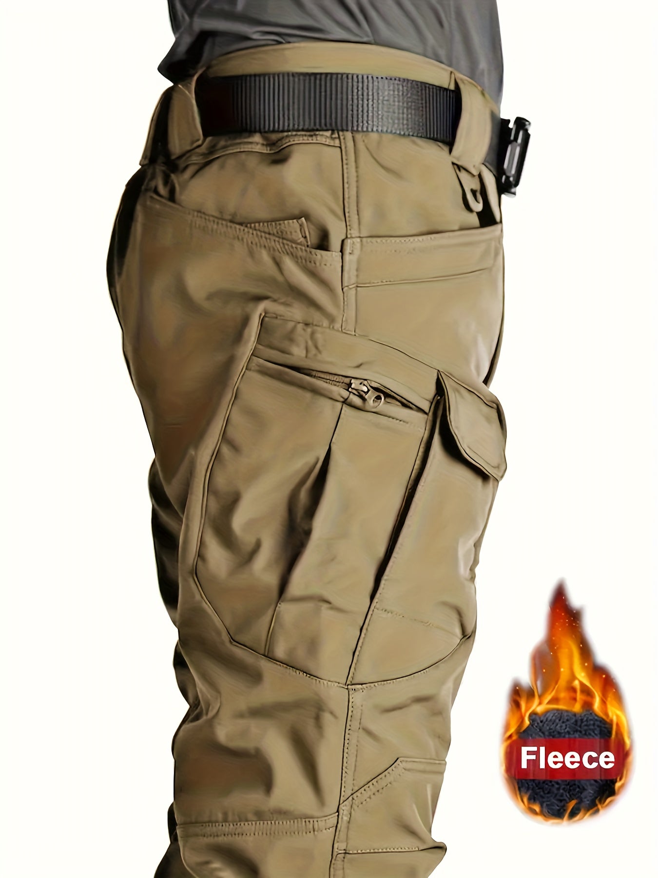 Men's Fleece Lined Cargo Pants