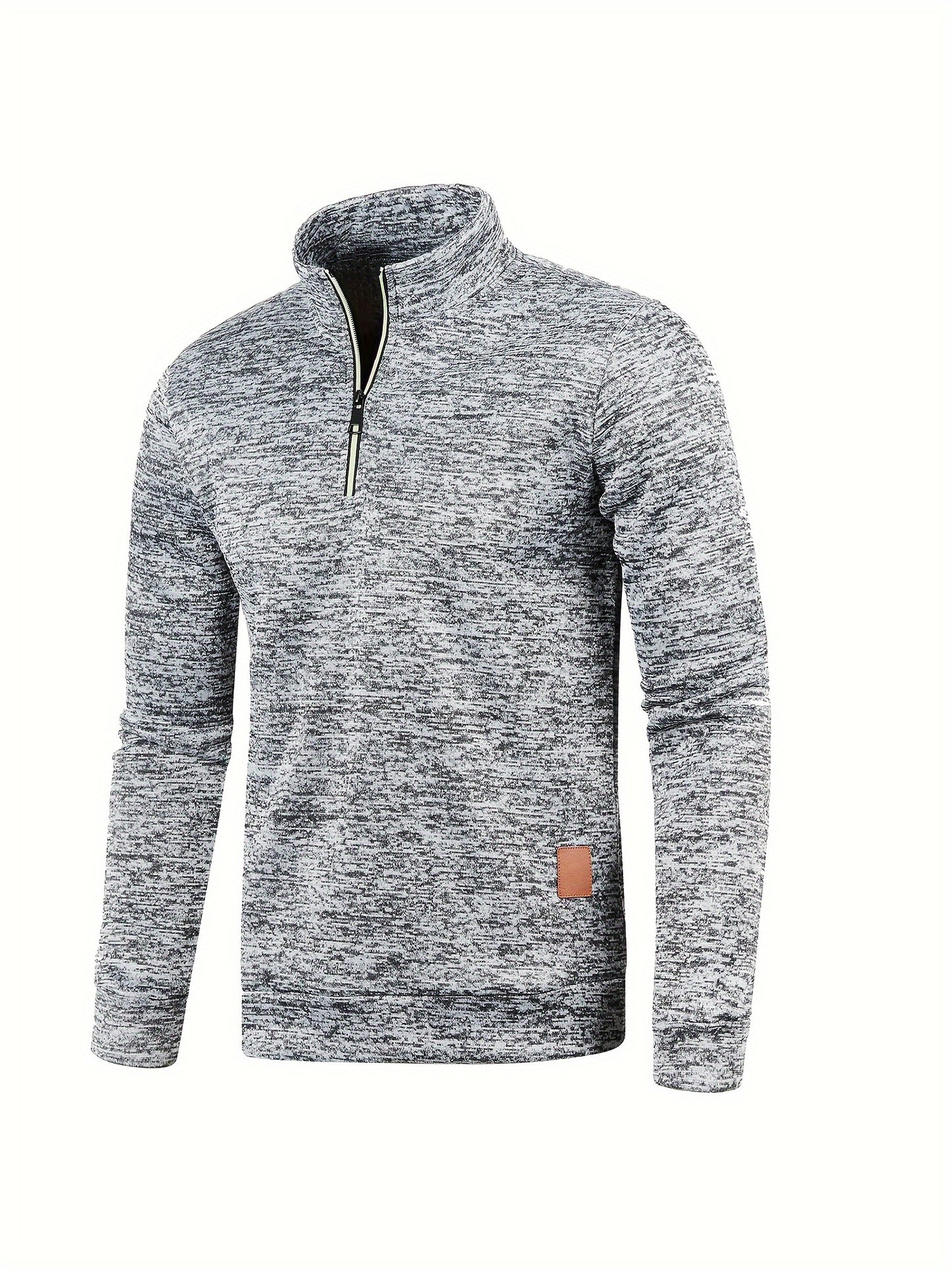 Men's Lightweight Fleece-Lined Pullover