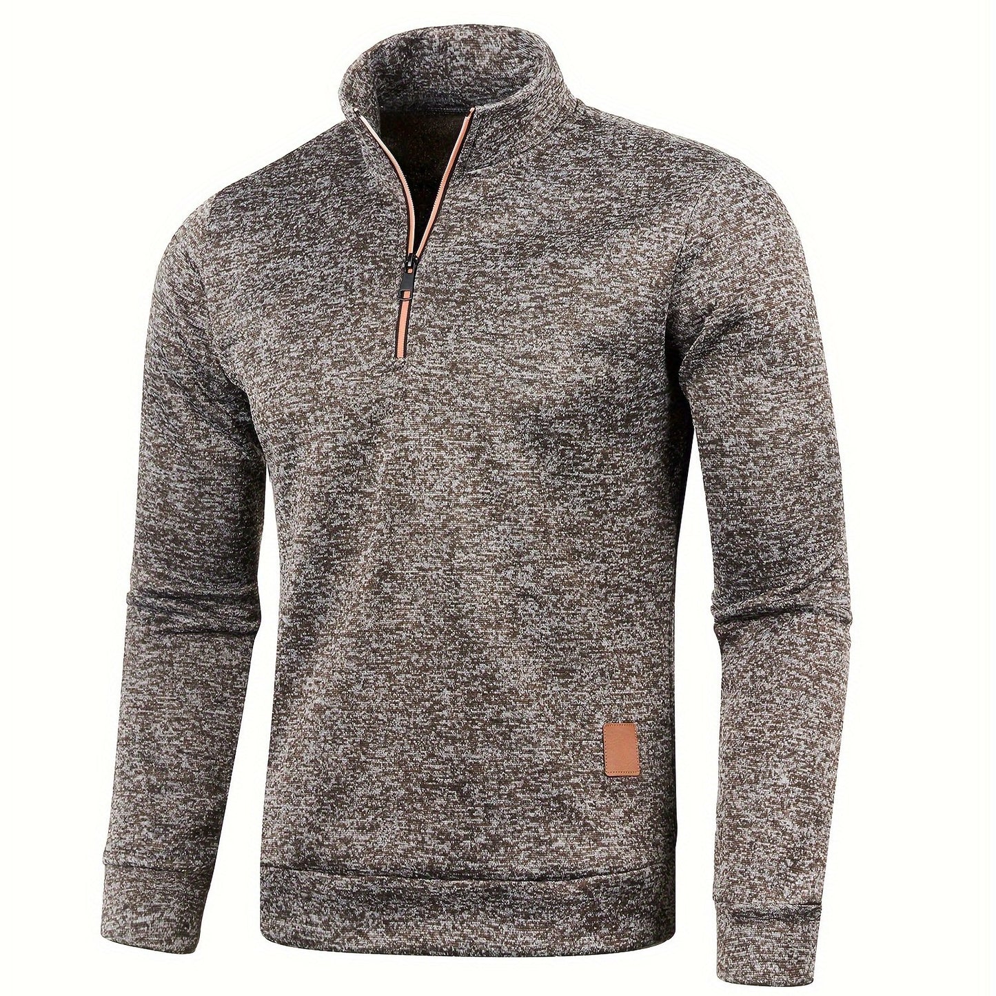 Men's Lightweight Fleece-Lined Pullover