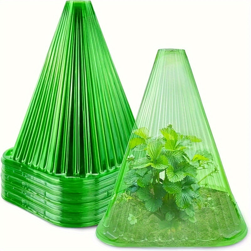 30PCS Plant Garden Insect Protection Cover, Reusable Snail Protection Cove