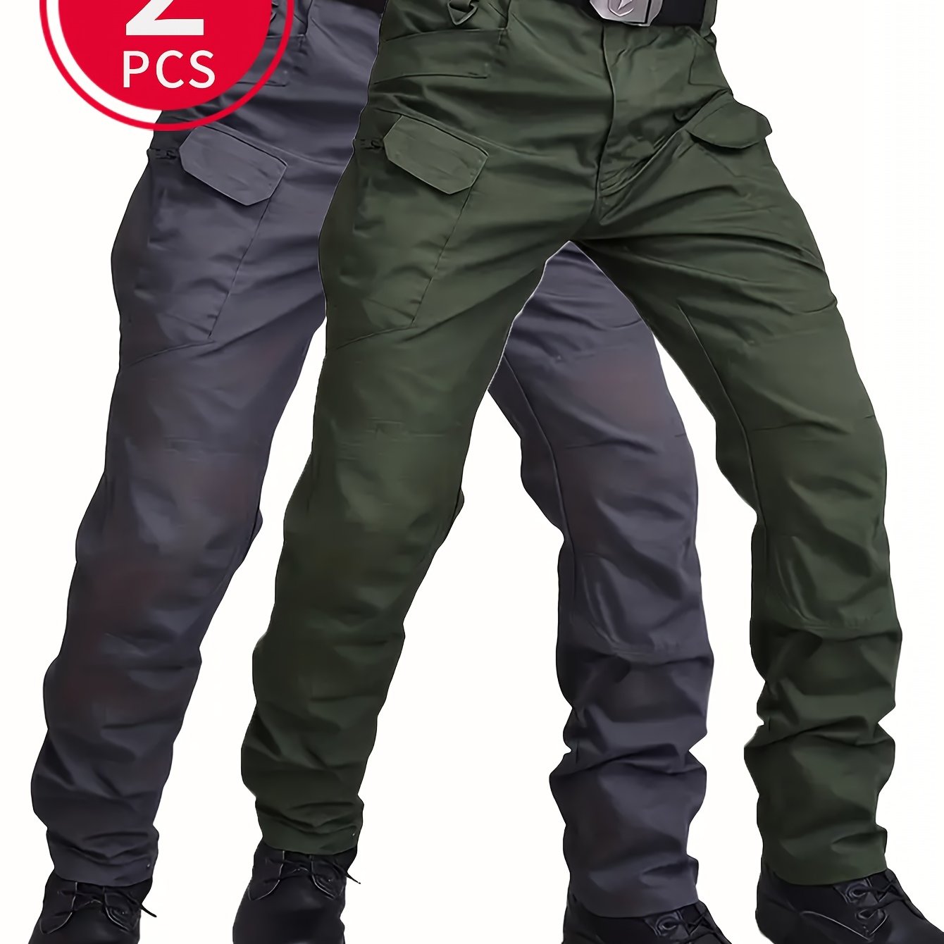 2 Pcs Men's Hiking Tactical Pants