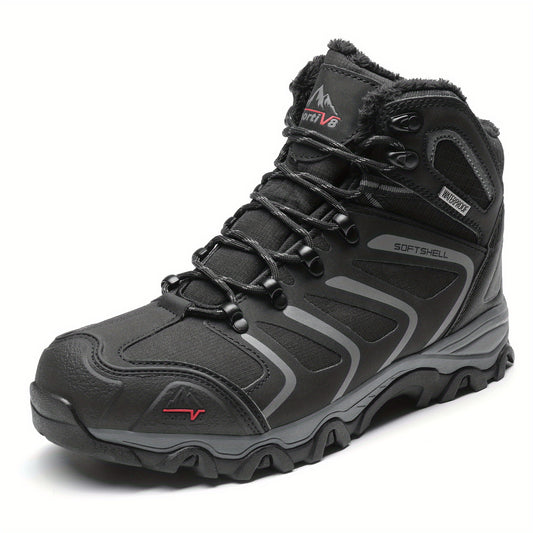 Men's Ankle High Waterproof Boots, Lightweight Shoes