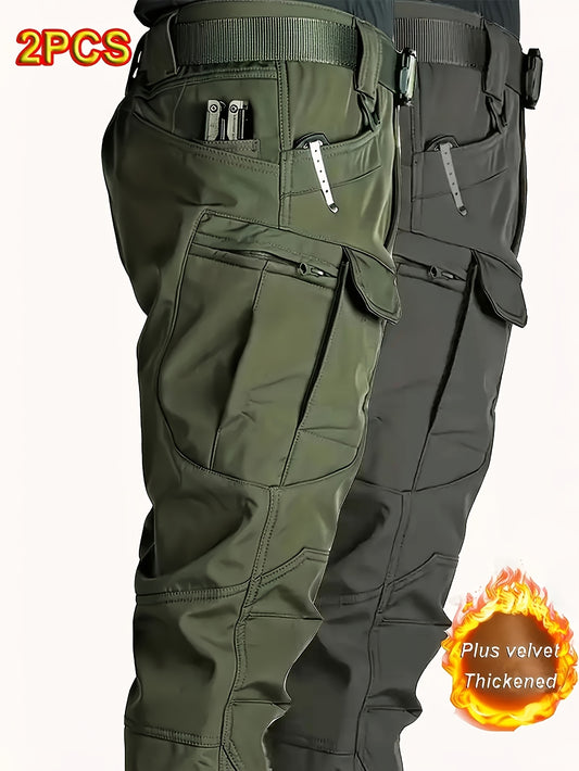 2-Pack Men's Casual Outdoor Tactical Pants