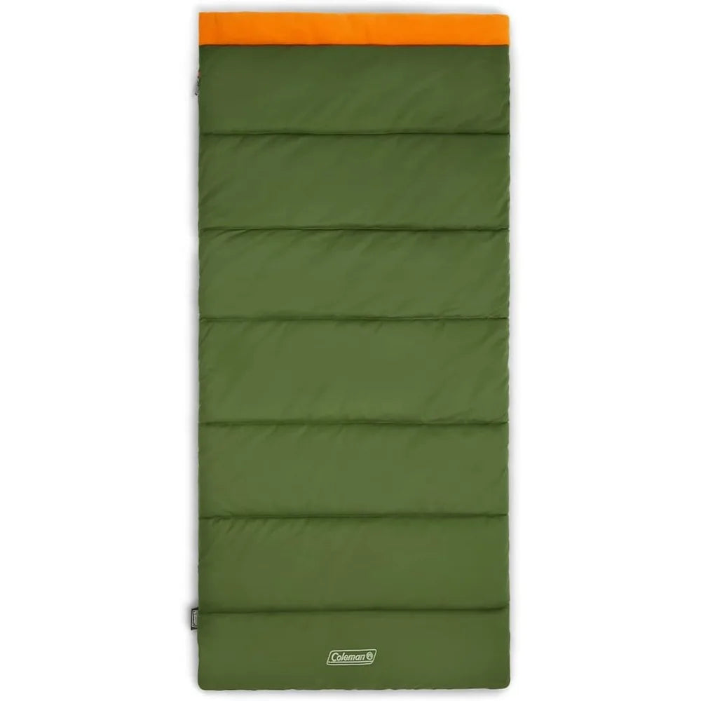 0°F Big & Tall Sleeping Bag with 2-Way Zipper.