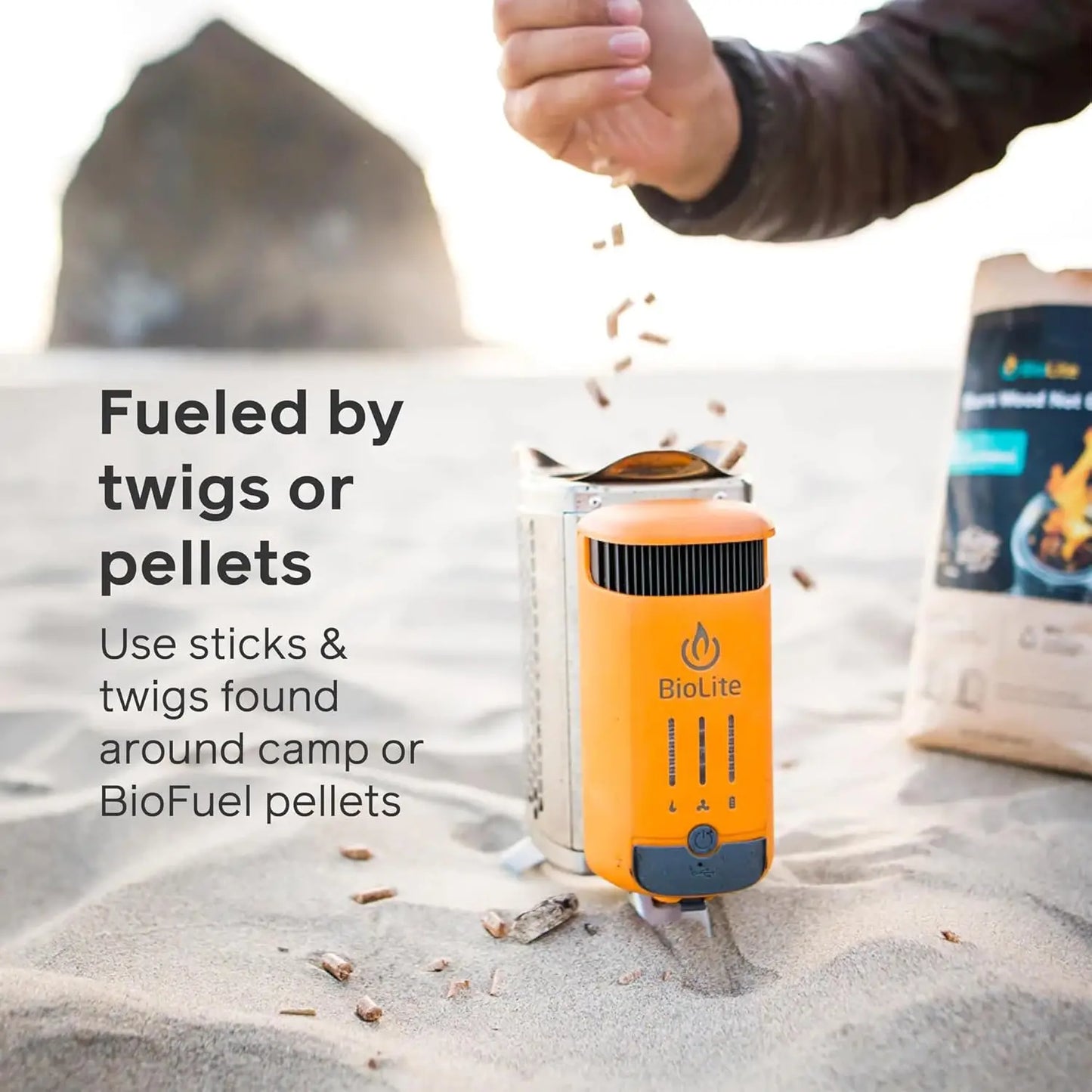 CampStove 2+ Wood Burning, Electricity Generating & USB Charging Camp Stove