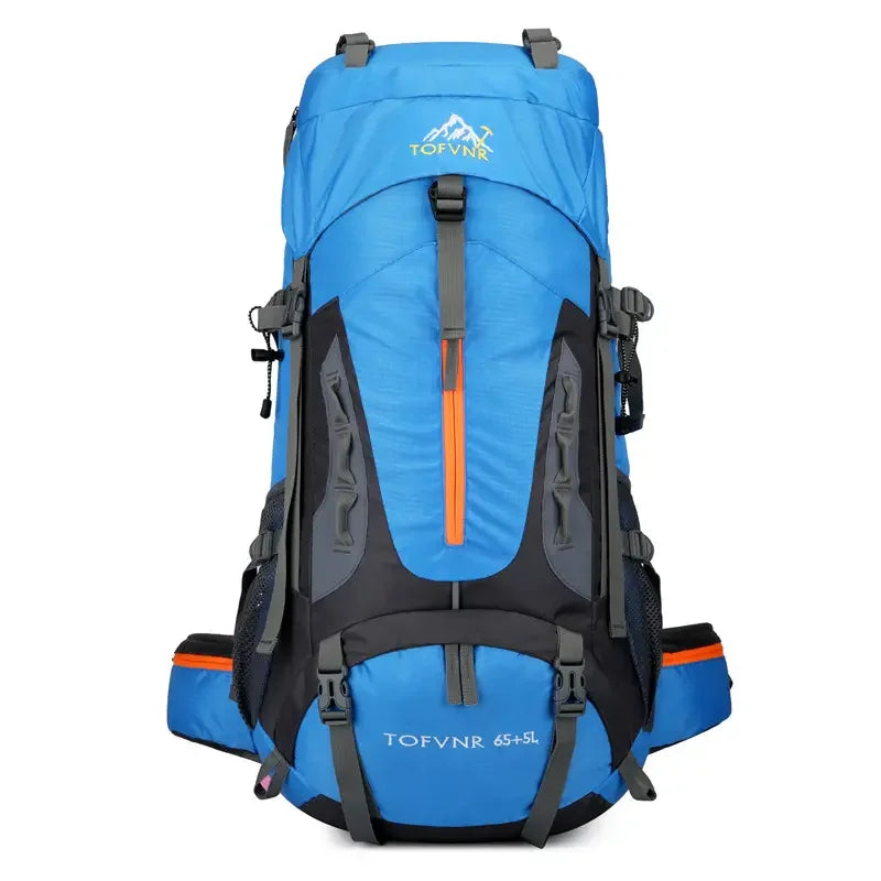 Large Capacity Backpack, Outdoor Waterproof Bag For Mountaineering Hiking Travel