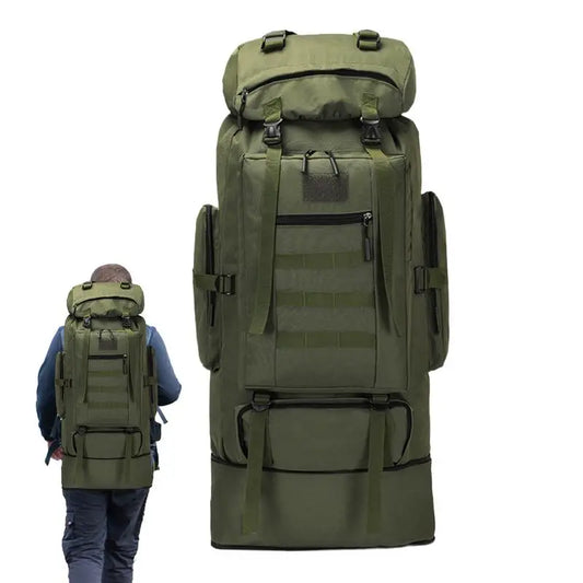 Large Backpack Outdoor, Waterproof, For Climbing Camping Cycling