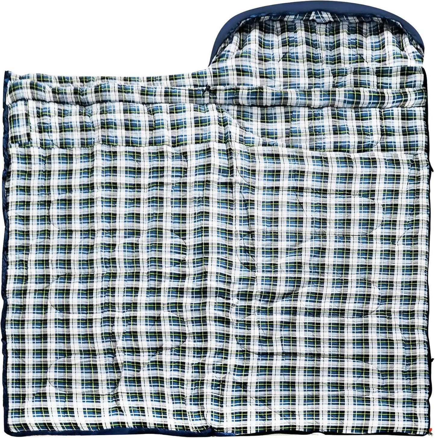 XXL for Adults Big and Tall Cold Weather sleeping bag.