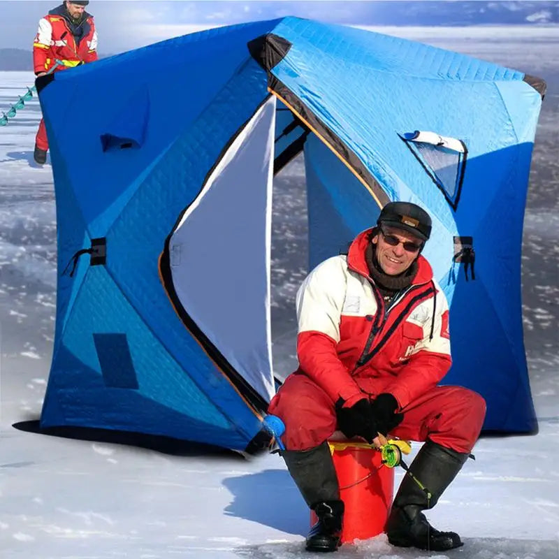 Insulated Ice Fishing Shelter Warm And Foldable