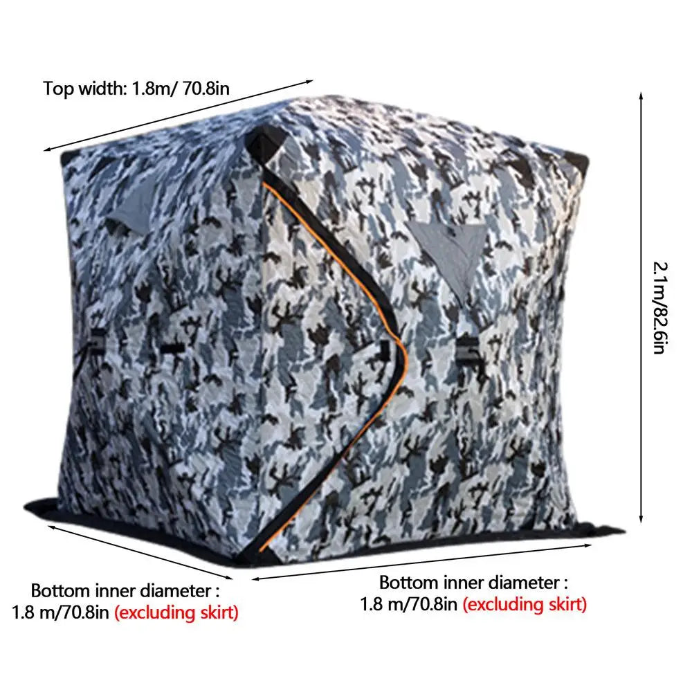 Insulated Ice Fishing Shelter Warm And Foldable