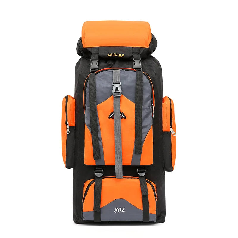 Large Bag 80L Backpack Women Men Waterproof