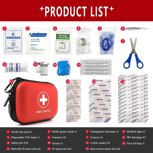 First Aid Kit Set Accessories