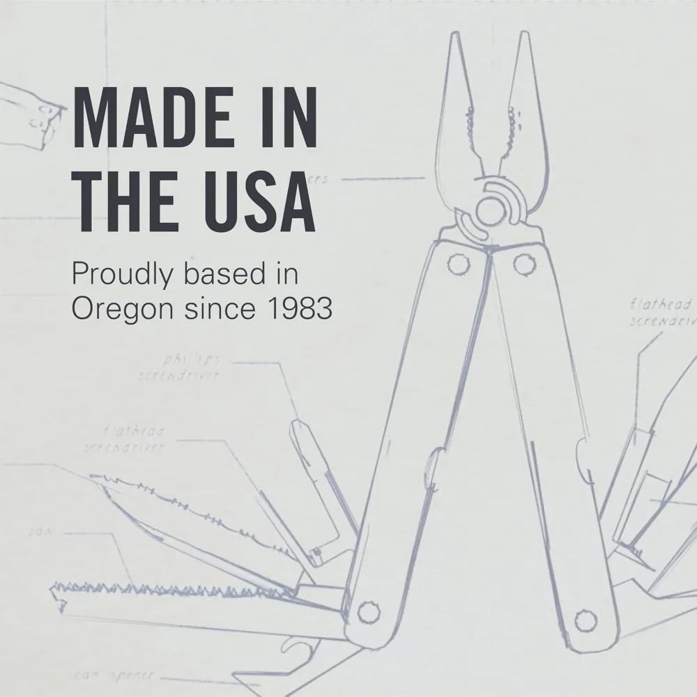 19-in-1 Multi-tool for tool - Made in the USA