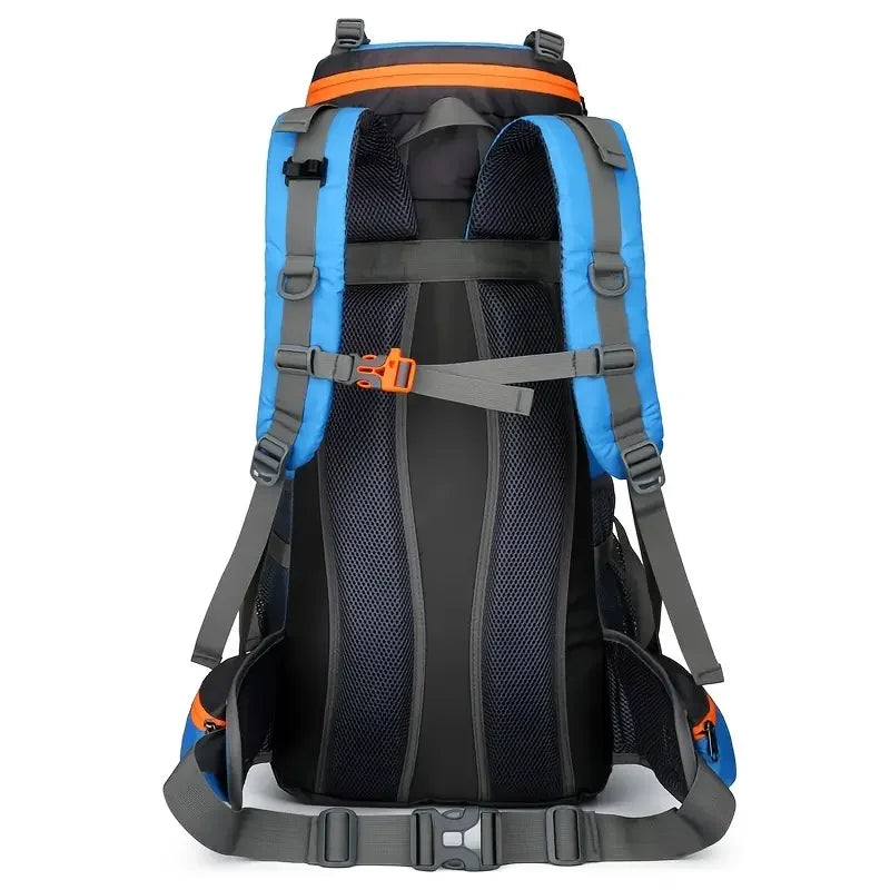 Large Capacity Backpack, Outdoor Waterproof Bag For Mountaineering Hiking Travel