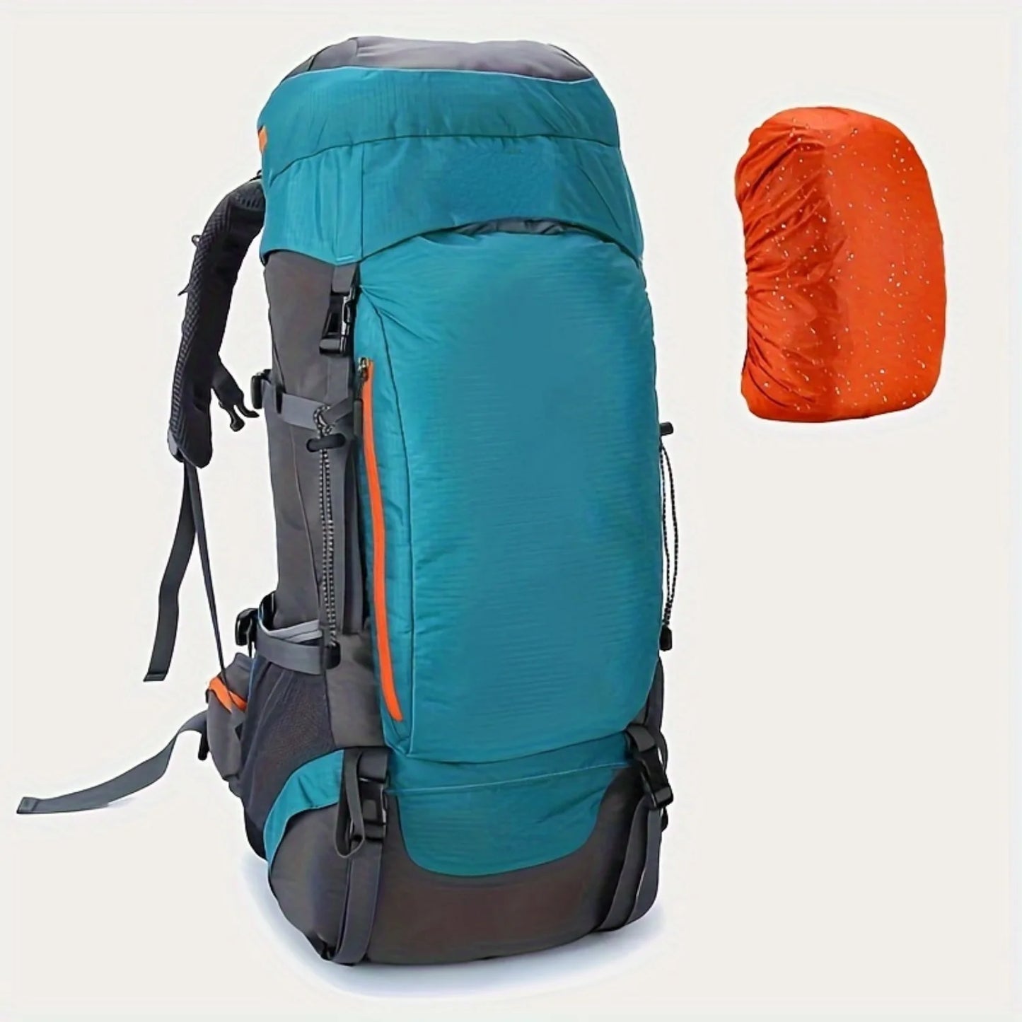 65L Waterproof Backpack for Hiking, Climbing, Camping  - Lightweight, Durable & Comfortable with Multiple Compartments