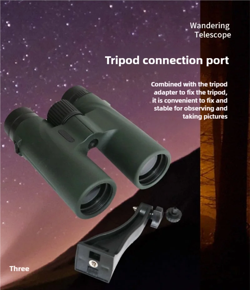 High definition transparency Low light night vision portable Binoculars