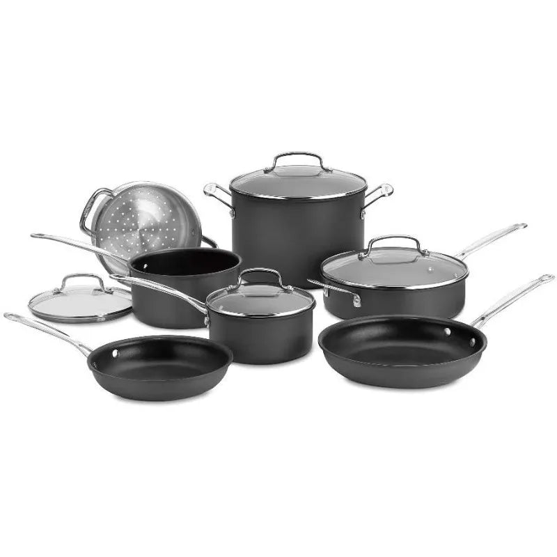 11 to 17-Piece Cookware Set,