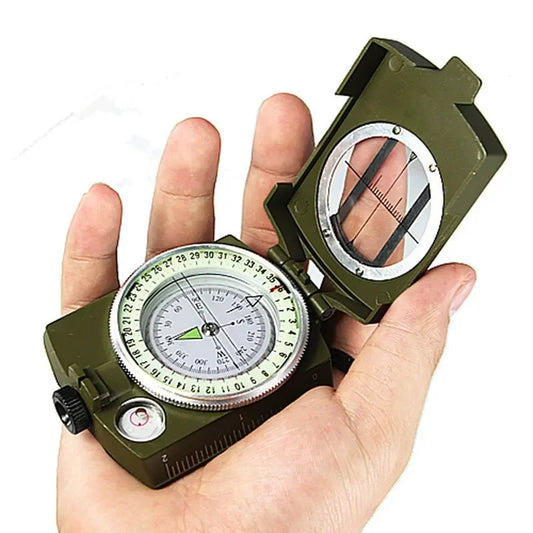 Waterproof High Precision Compass With Professional Military  Metal Sight