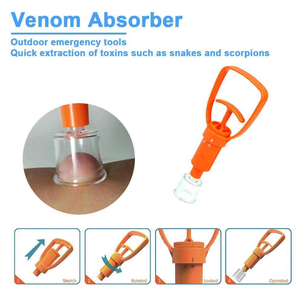 Outdoor Venom Extractor Tools