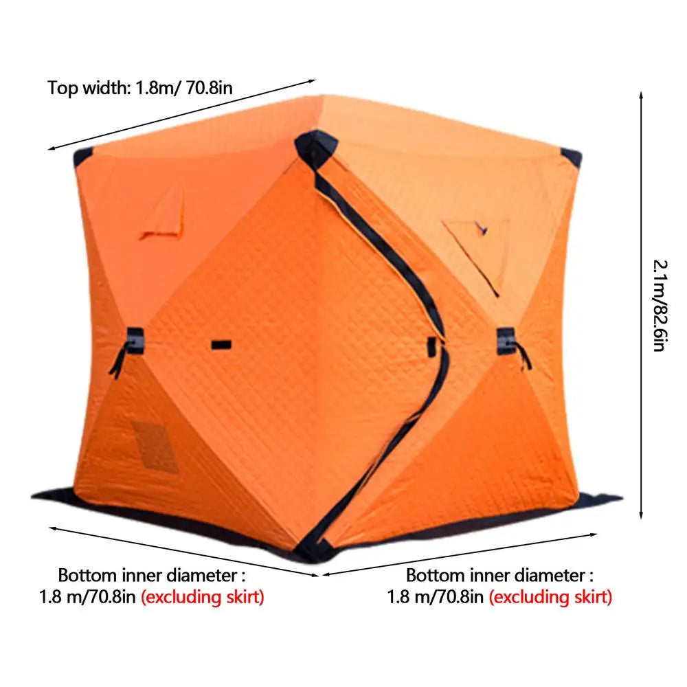 Insulated Ice Fishing Shelter Warm And Foldable