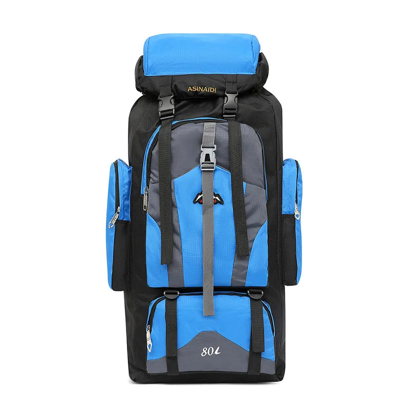 Large Bag 80L Backpack Women Men Waterproof