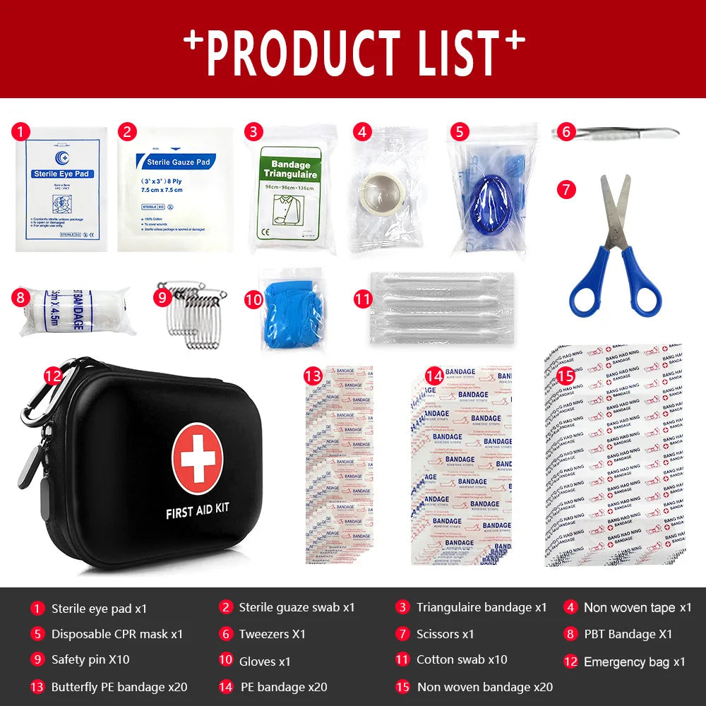 First Aid Kit Set Accessories