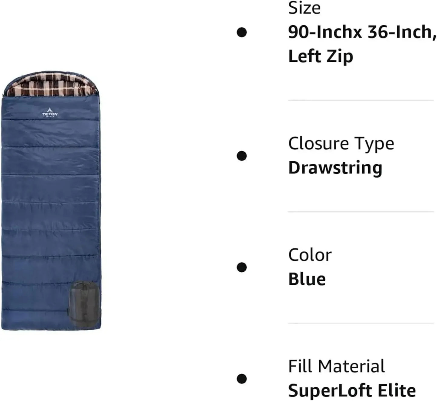 Sleeping Bag for Adults and Kids. Durable and Warm