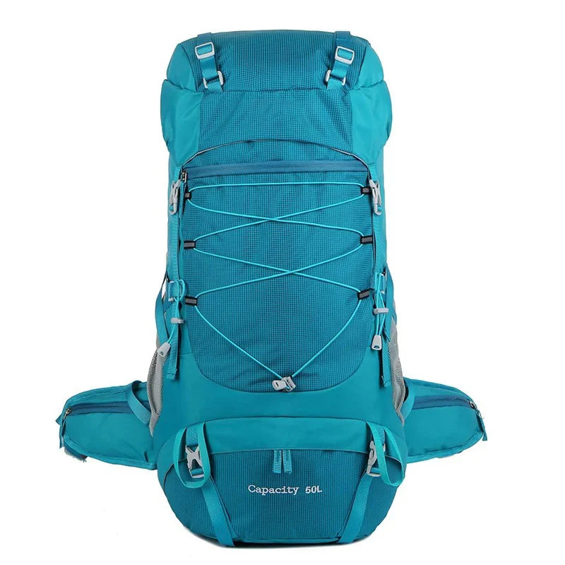 Backpack Men Women For Camping Mountaineering Trekking 50L Outdoor