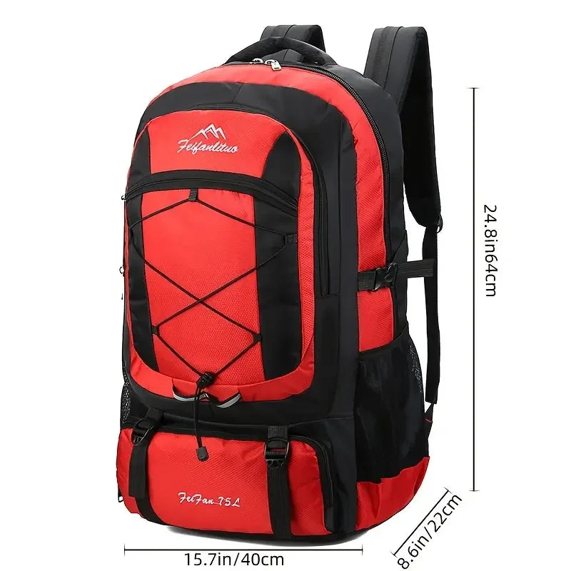 Backpack Waterproof Lightweight Durable, Large Capacity Travel Backpack Suitable For Hiking, Mountaineering, Camping