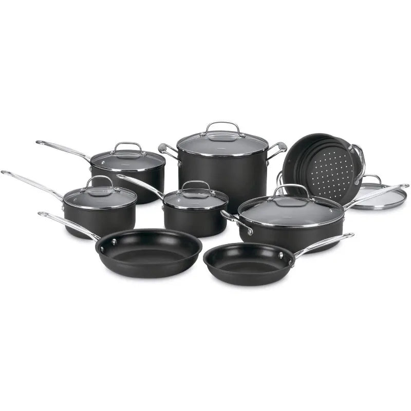 11 to 17-Piece Cookware Set,