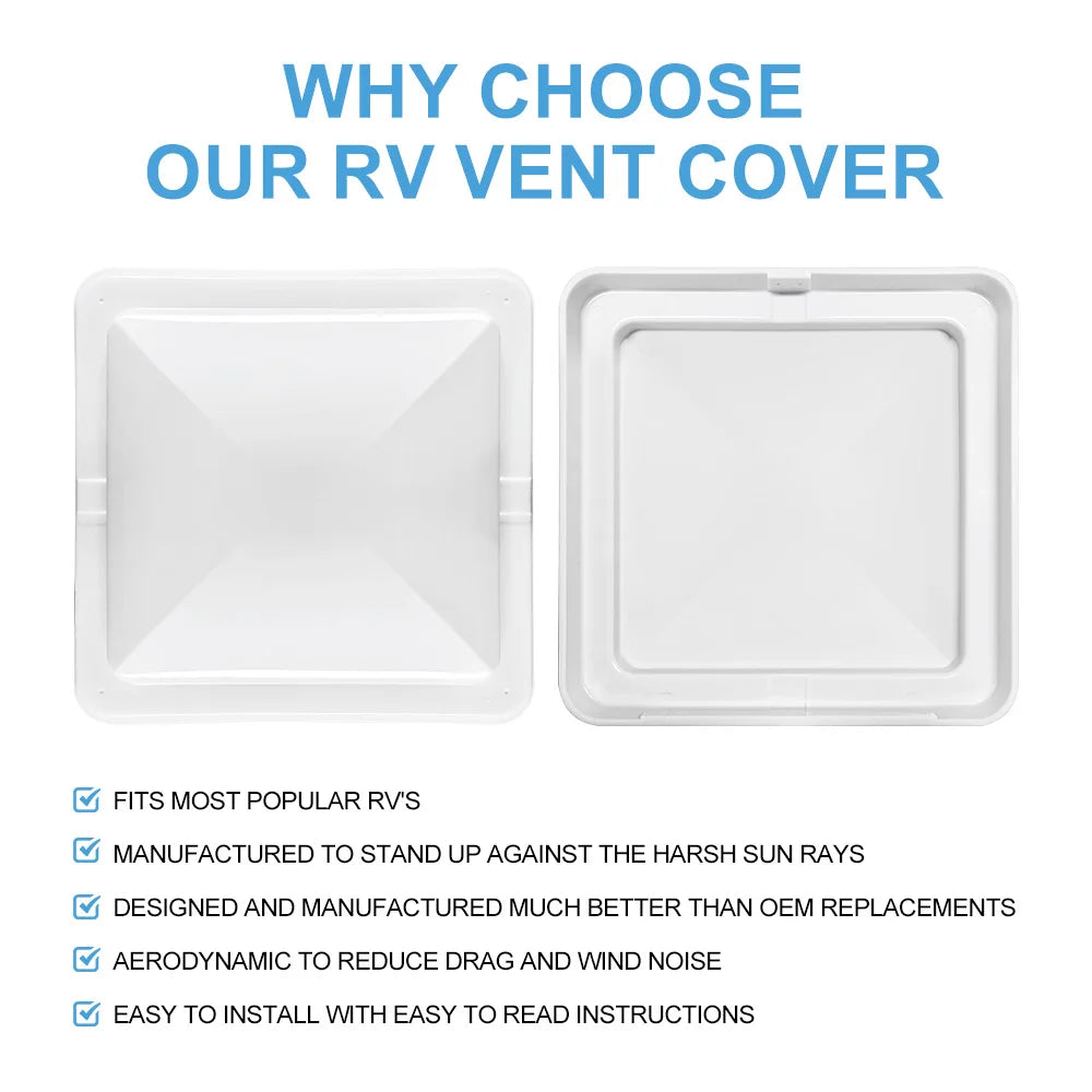 Universal RV Roof Vent Lid Replacement