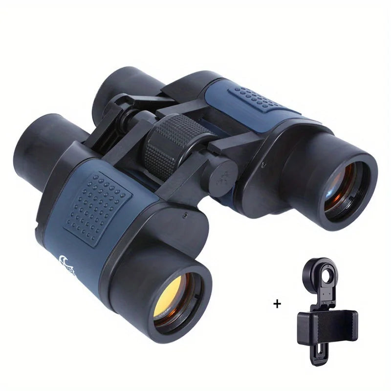 Compact Alpine Outdoor Supplies binoculars 80x80 high power HD wide-angle for adults, easy-to-carry outdoor viewing.
