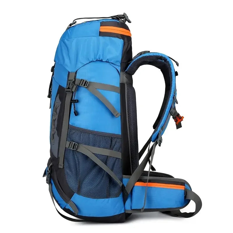 Large Capacity Backpack, Outdoor Waterproof Bag For Mountaineering Hiking Travel