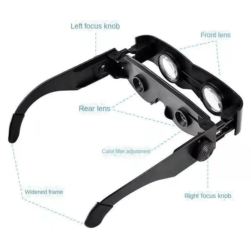 Fishing Telescope for Watching Drift High Definition Night Vision Fishing Glasses, Portable Telescope